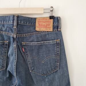 Levi's 505 Straight Dark Wash Denim Jeans